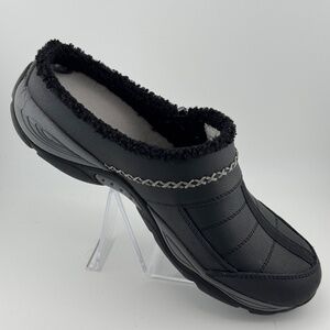 Easy Spirit Women's Traveltime Classic Clogs Black 9 Medium